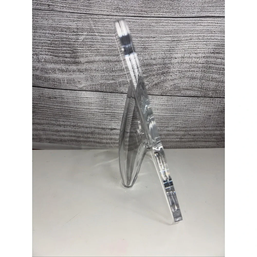 8" Clear Acrylic‎ Frame Flower Base 8x6 Decorative Picture Frame Base Aesthetic - Picture 4 of 5